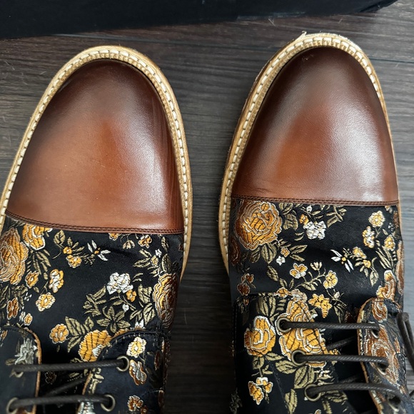 Taft Black and Gold Floral Boots Eden Jack - Picture 3 of 8